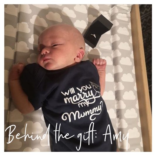 A Personalised Baby Vest for a Perfect Proposal