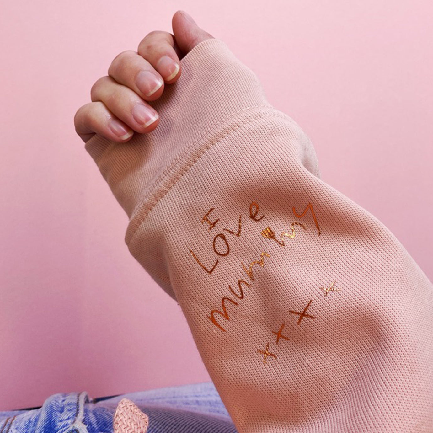 Getting The Perfect Handwritten Sleeve Print For Your Hoodie – Olive u0026 Pip