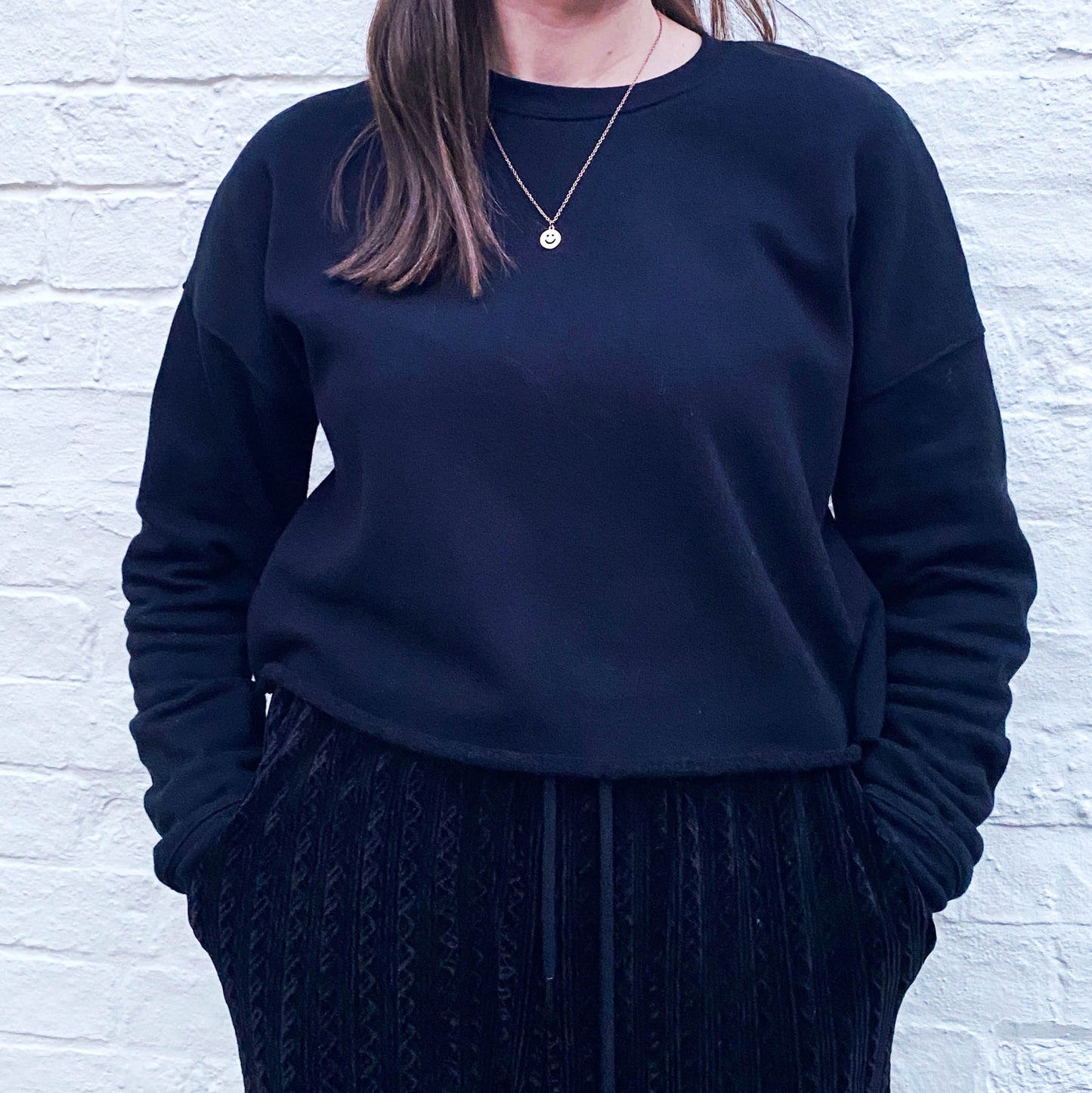 Boxy Secret Message Sweater