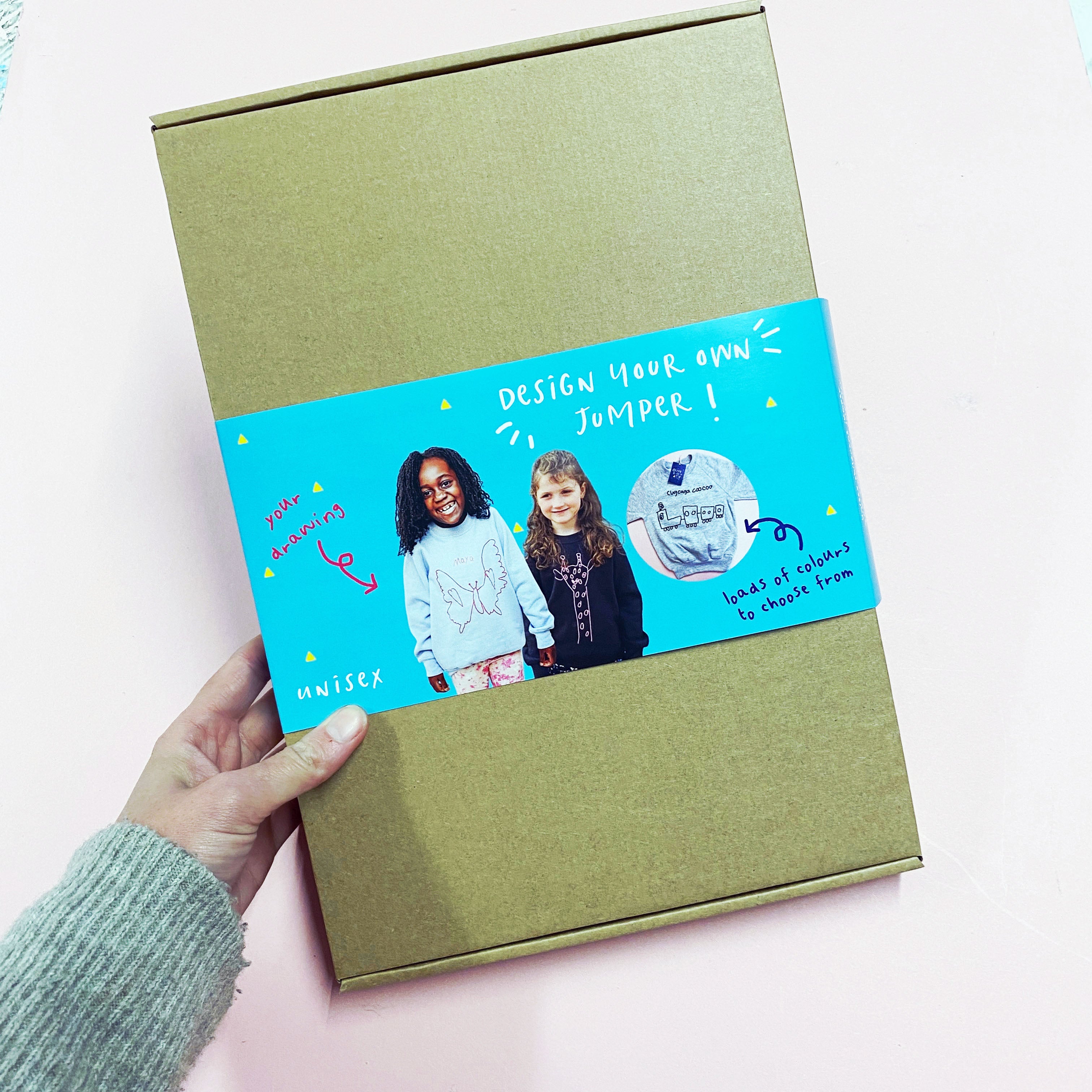 Design Your Own Jumper Gift Box Kit Olive Pip