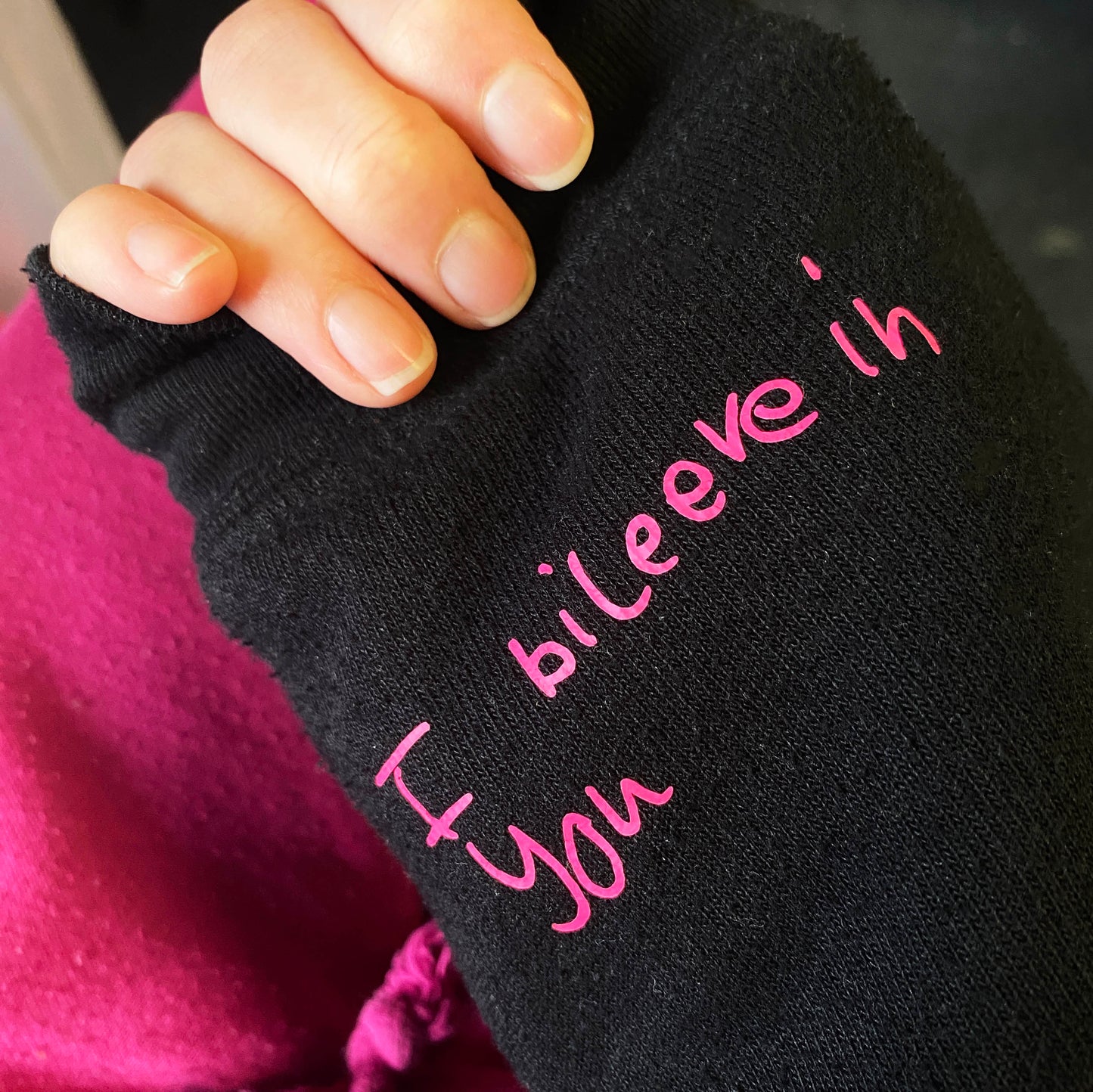 Boxy Secret Message Sweater