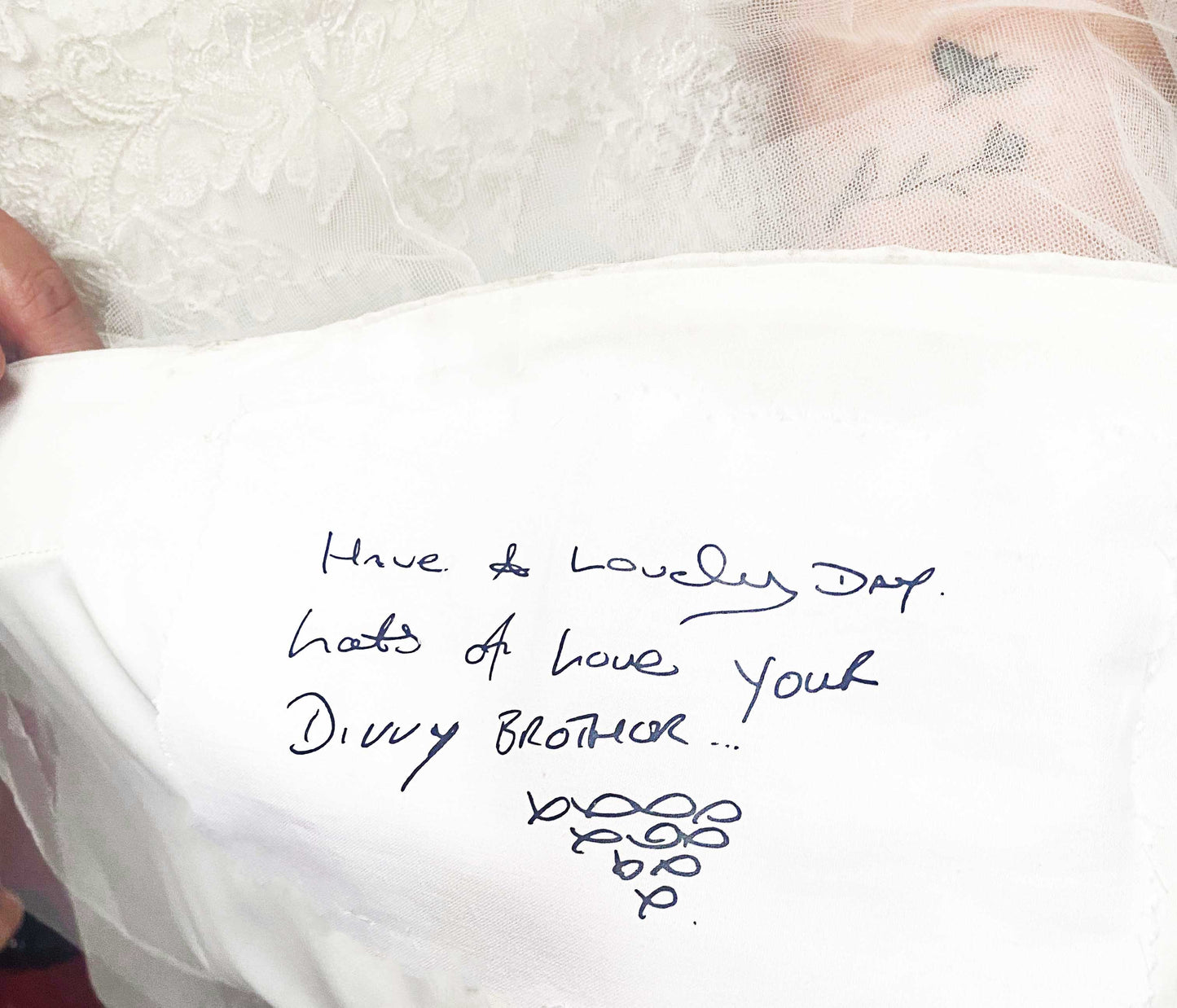 With Sympathy - In Memory - wedding memorial ideas