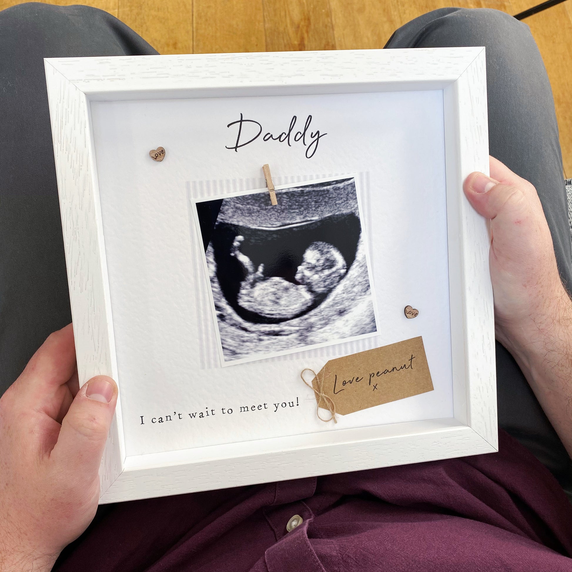 Baby Scan Daddy Photo Frame