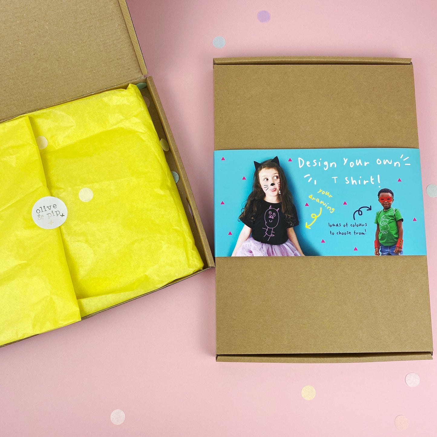 Design Your Own T Shirt Gift Box Kit