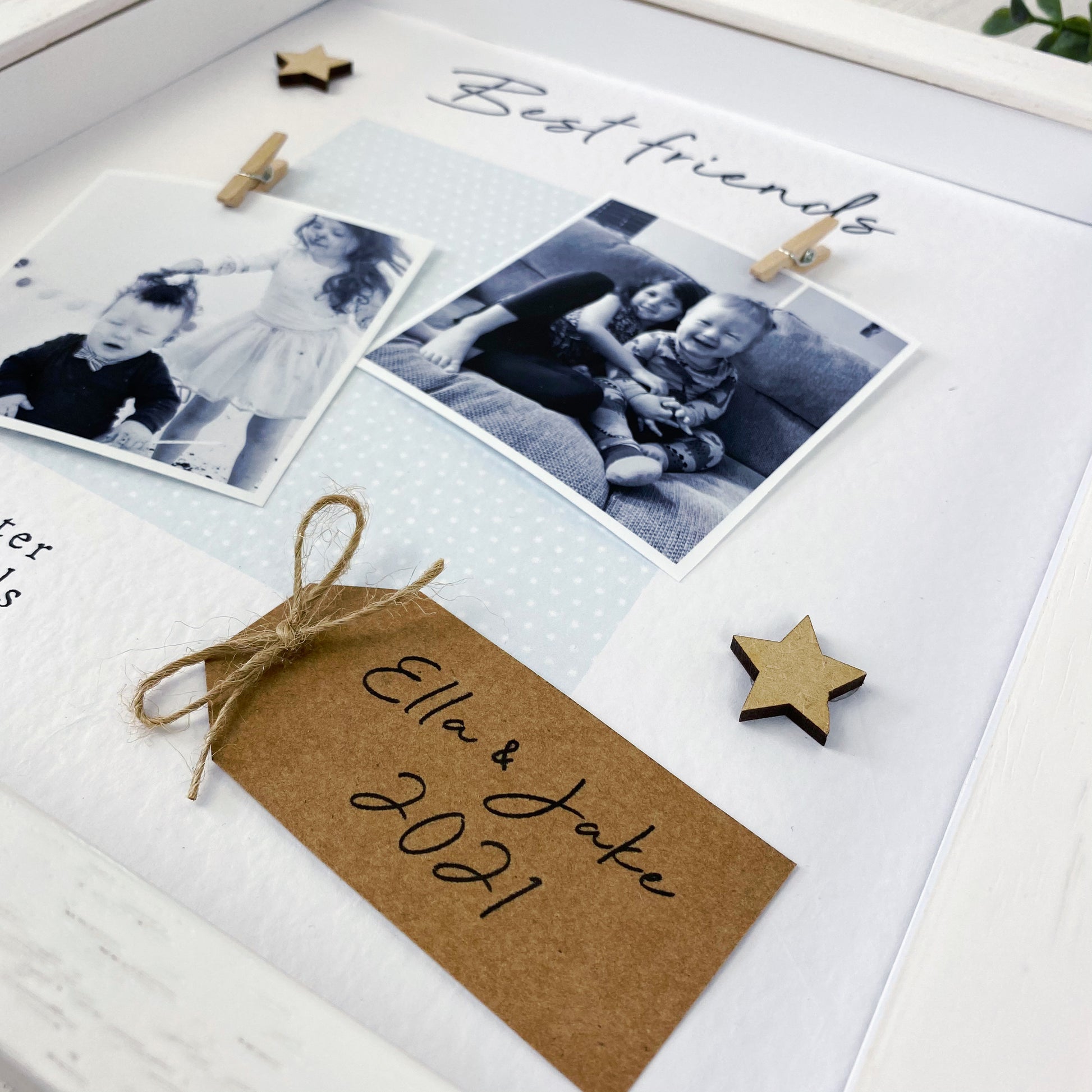 Brother and Sister Photo Frame