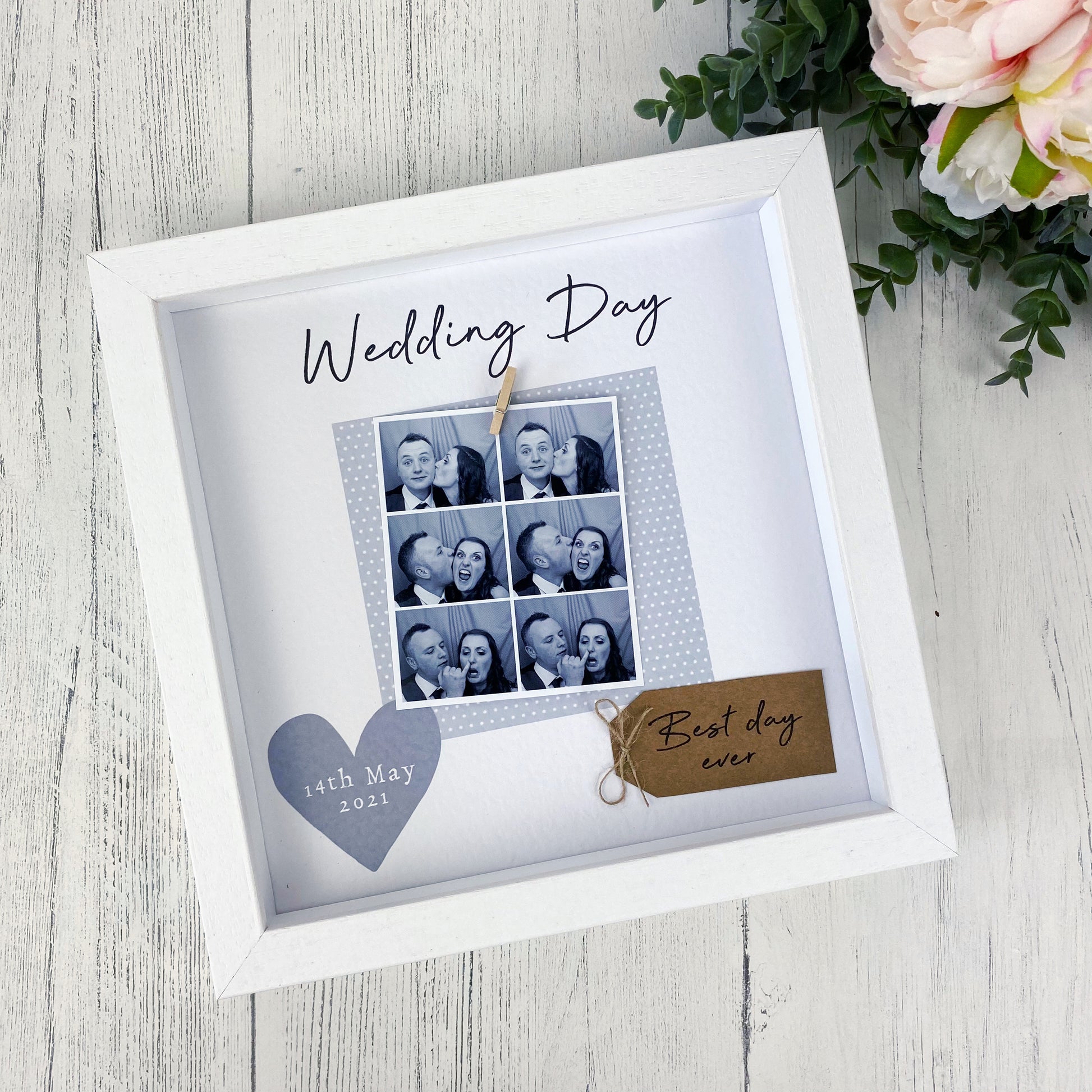 Best Day Ever Wedding Frame