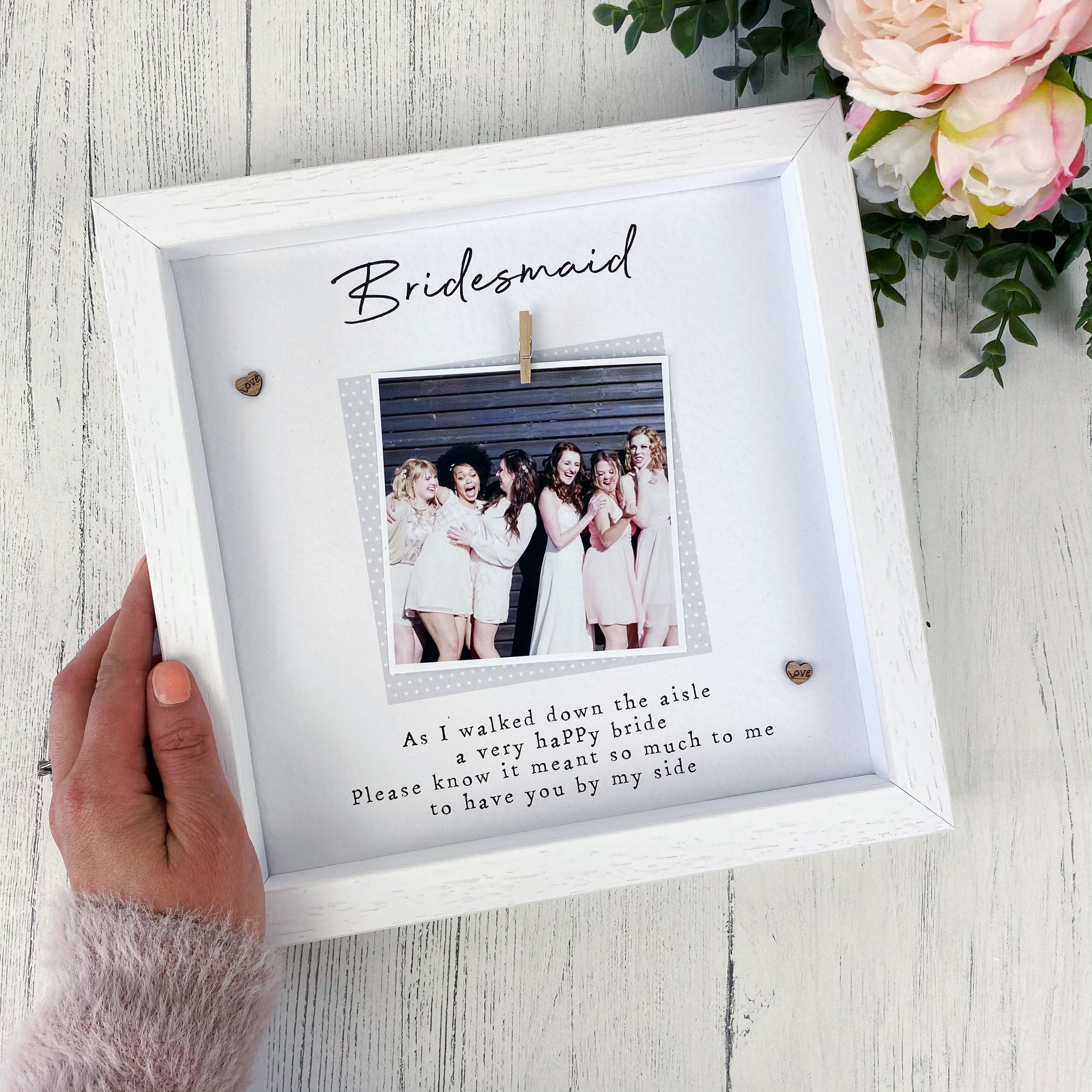 Bridesmaid Gift Photo Frame