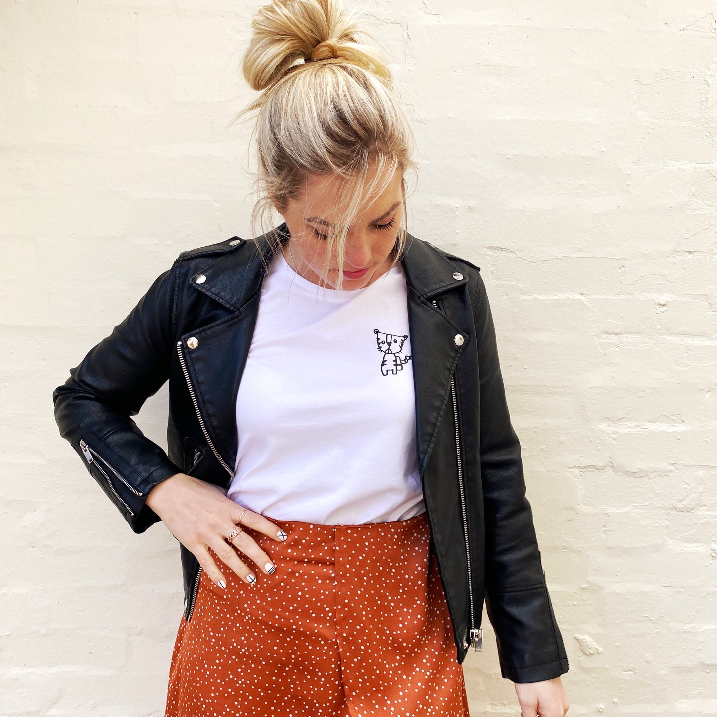 Women's Fit Childrens Drawing T shirt