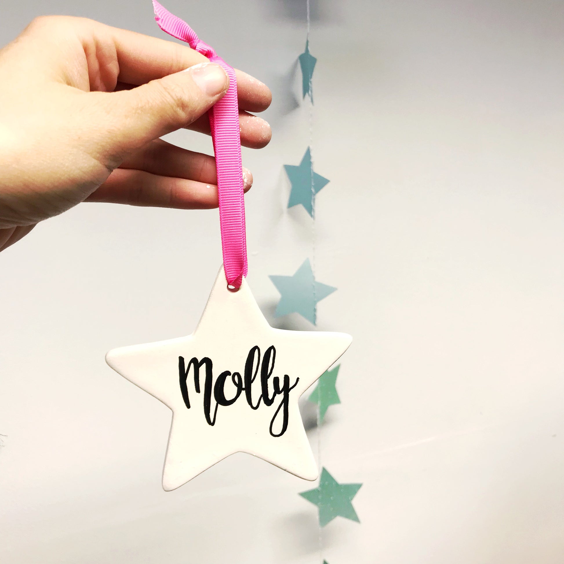Personalised Ceramic Star