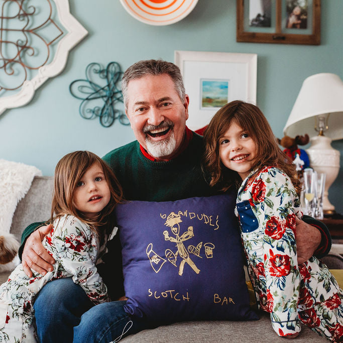 Childrens Drawing Cushion