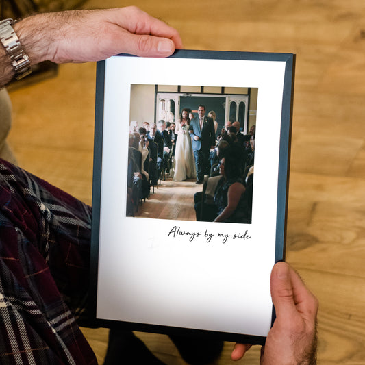 Dad Photo Frame Print