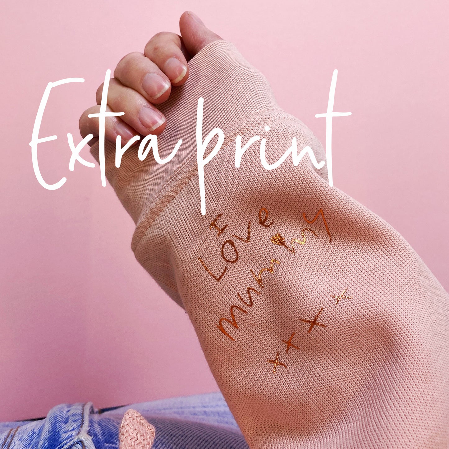Additional Secret Message print for any sweater/hoodie/t-shirt/cushion/bag/keyring