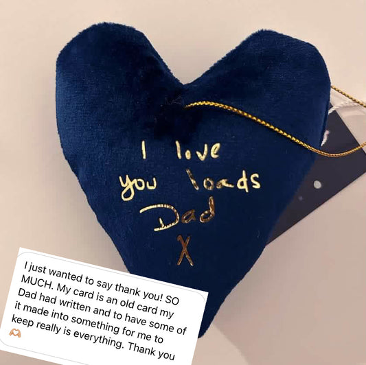 handwriting heart - In Memory