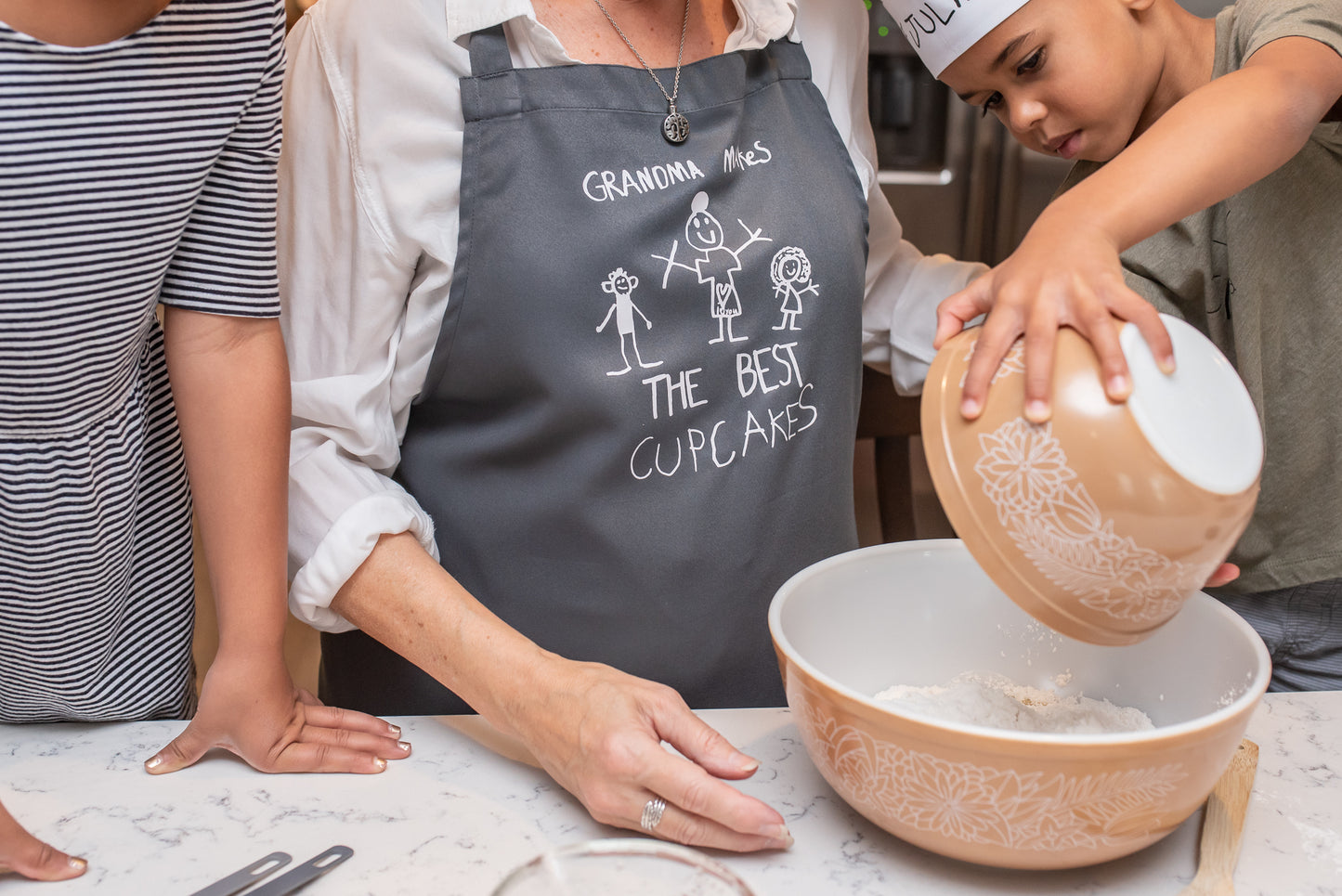 Children's Drawing Baking Apron - Mums