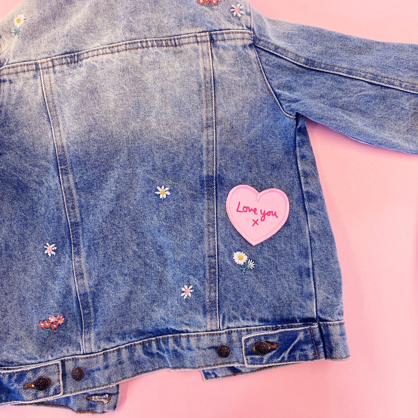 Love Note Heart Patch (your handwriting)