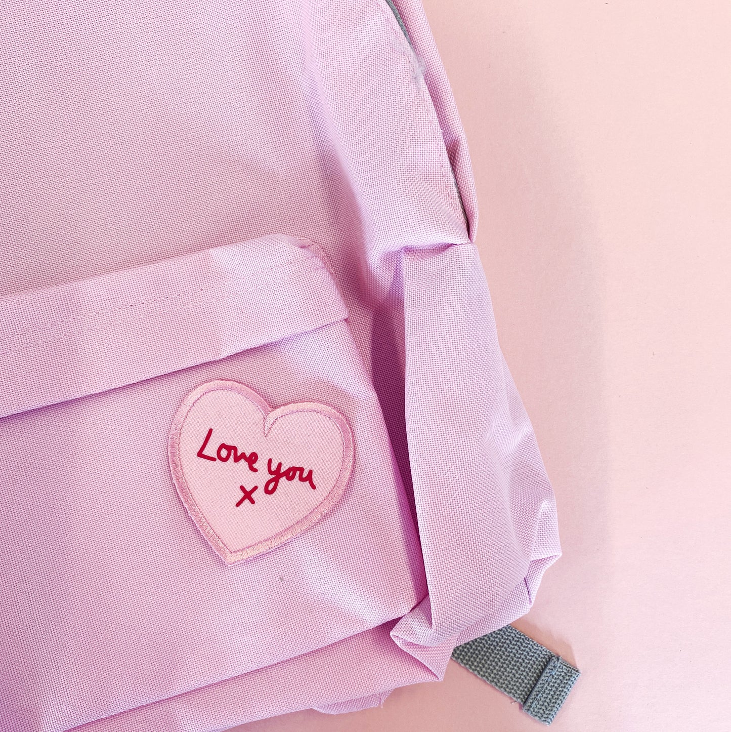 Love Note Heart Patch (your handwriting)