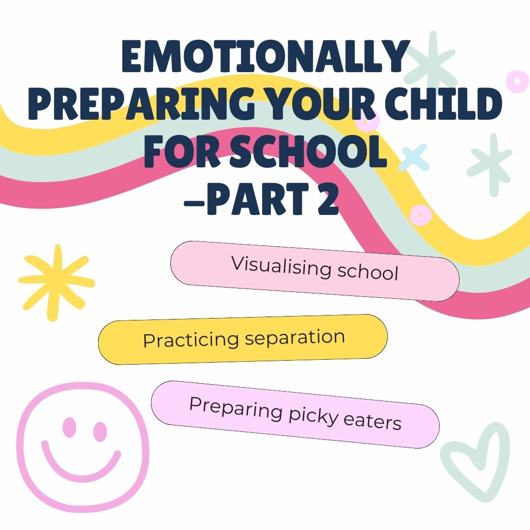 emotionally preparing your child for starting primary school 