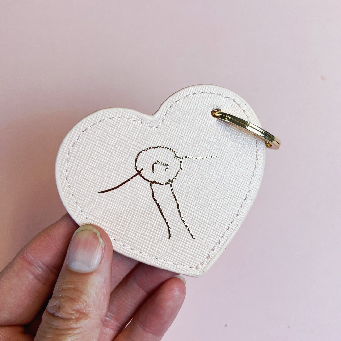 childrens drawing keyring