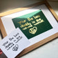 daddy fathers day gift made with actual childs handwriting