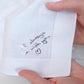 handwriting handkerchief - In Their Words