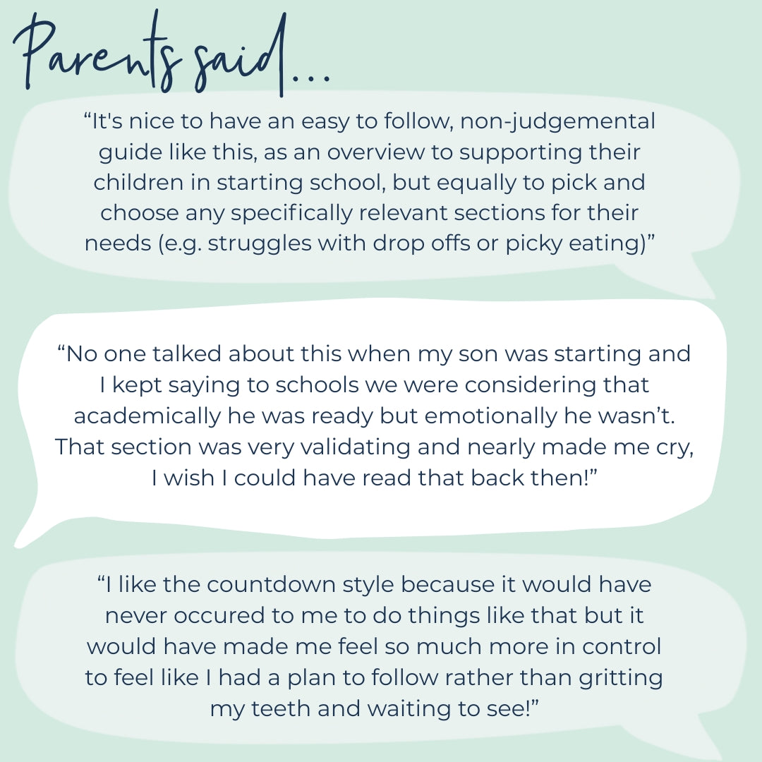 primary school readiness guide for parents