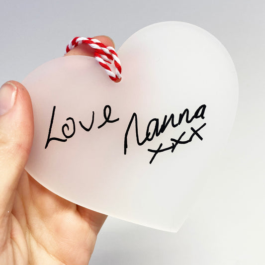 personalised Christmas tree ornament