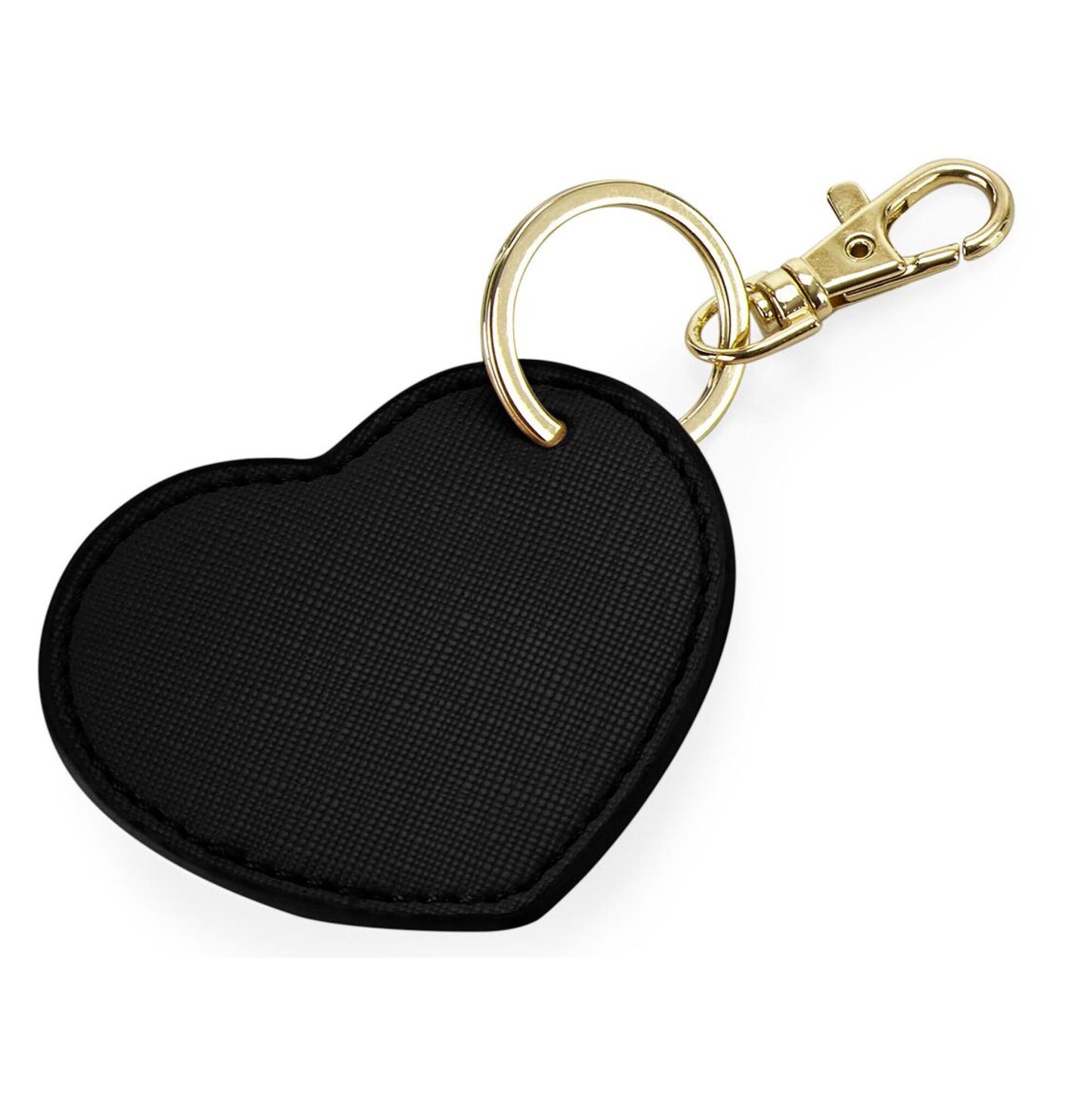 black heart keyring to go with patches
