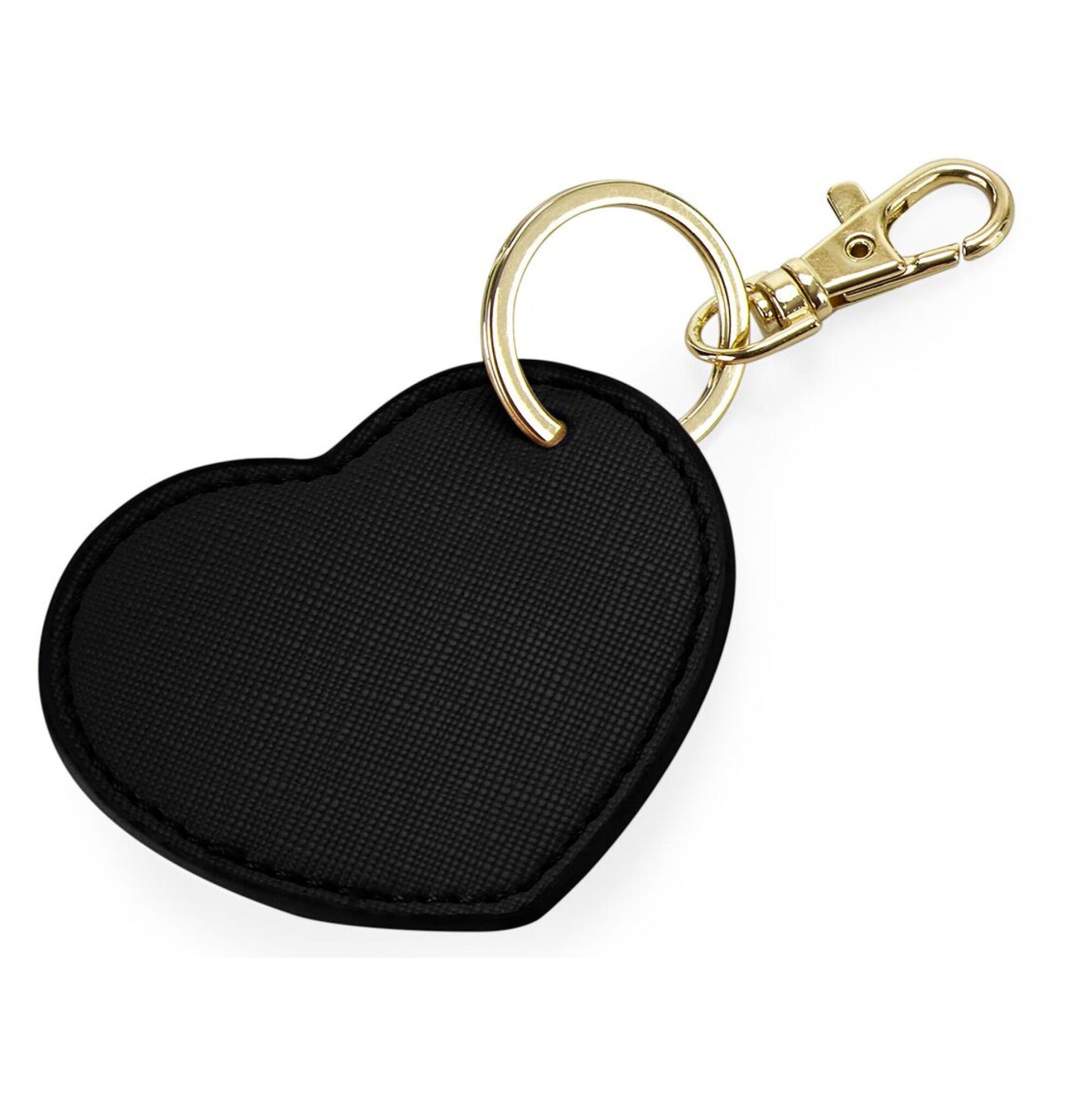 black heart keyring to go with patches