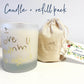 personalised mothers day candle