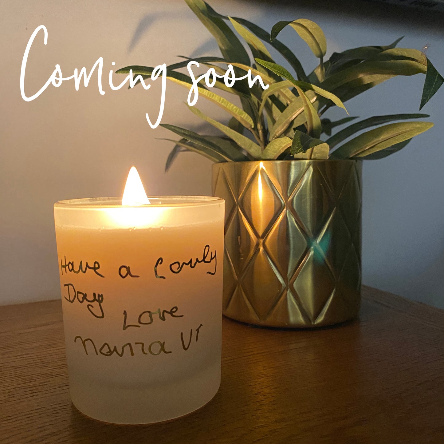 Personalised Christmas Candle (pre order)