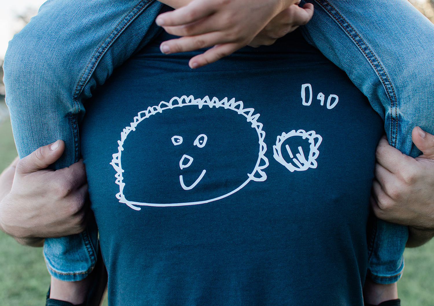 daddy drawing t shirt
