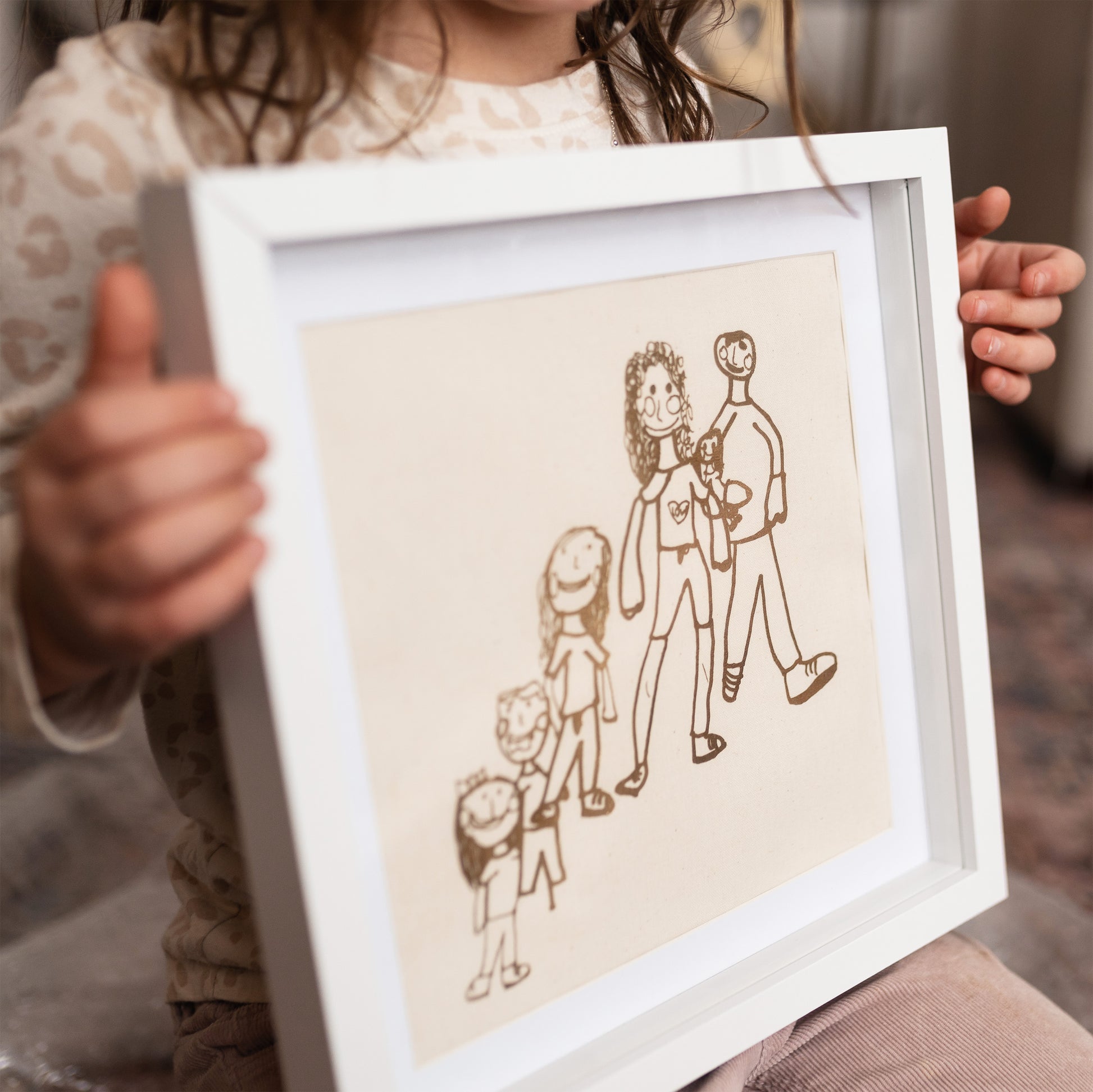 best mothers day gift idea framed children's artwork