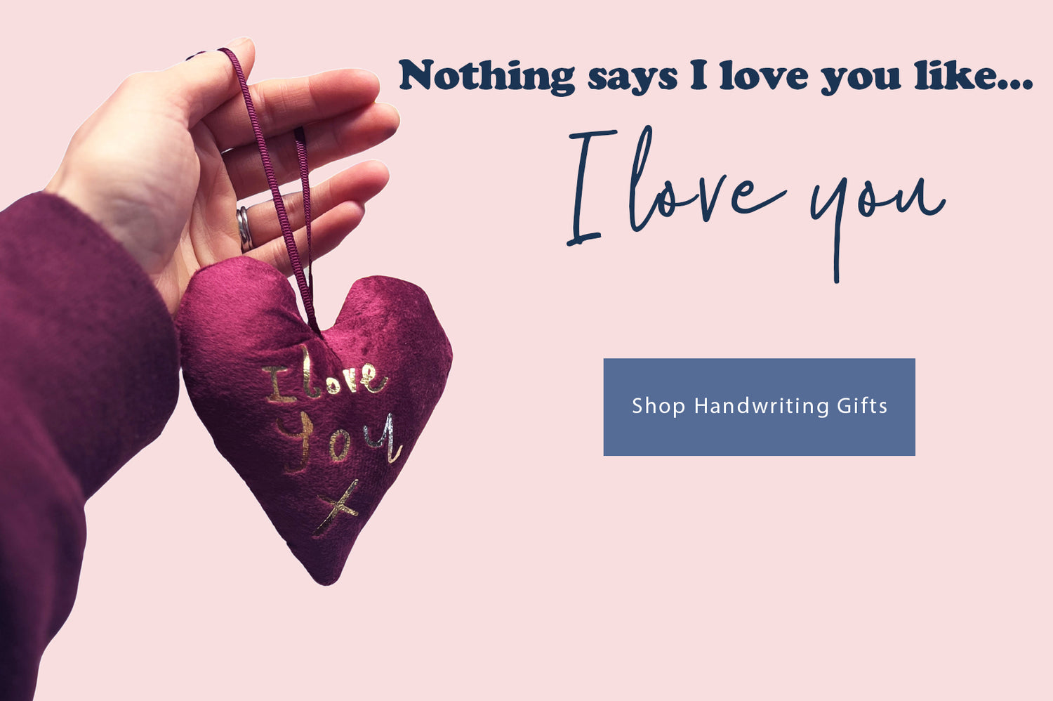 handwriting keepsake gift