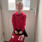 personalised bag charm with your handwriting for school