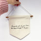 With Sympathy - In Memory - handwritten message banner