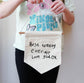 childrens handwritten message banner mothers day gift idea