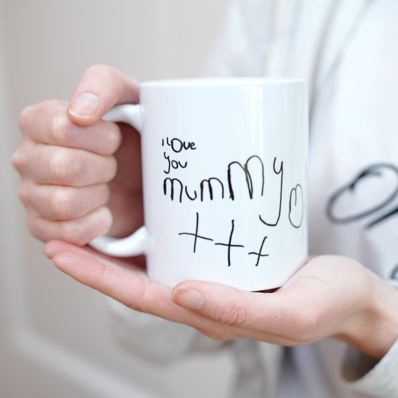 personalised childrens drawing mug - Mums