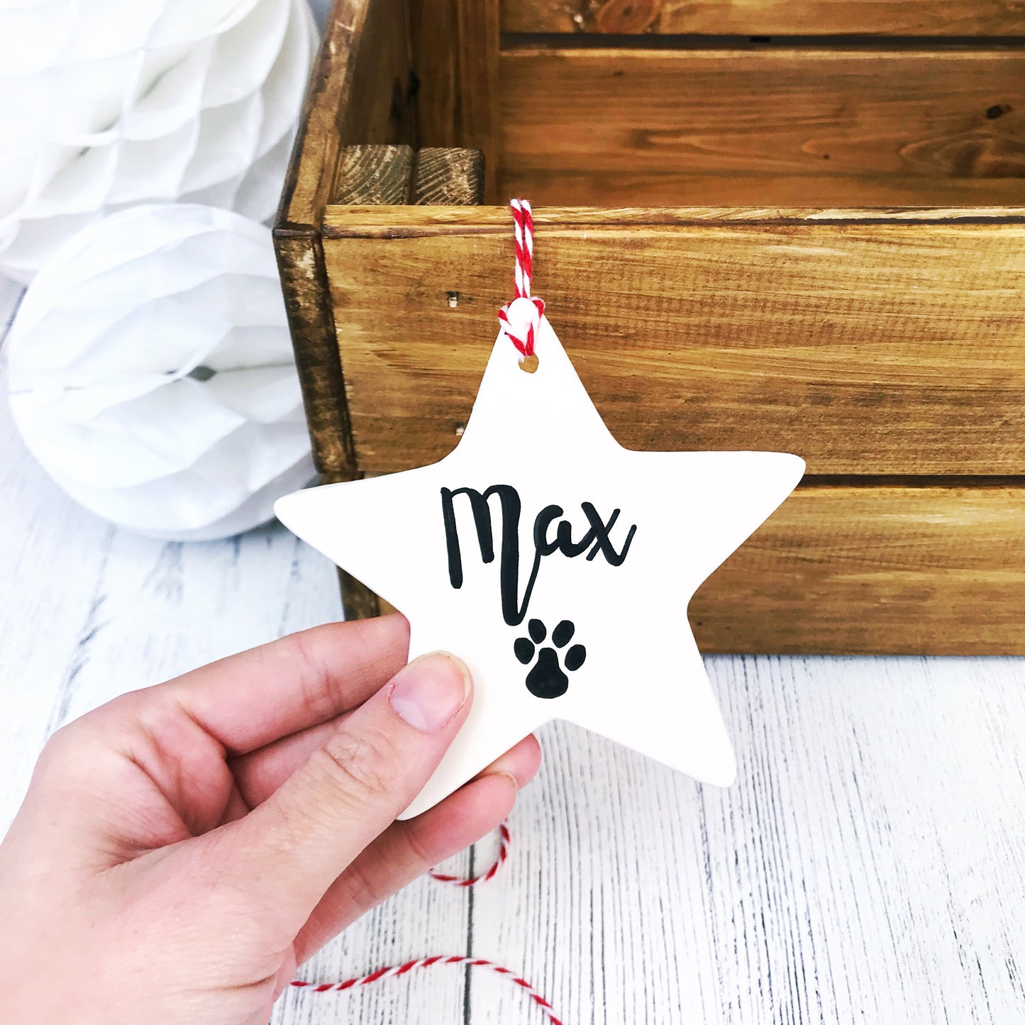 Christmas Dog Treat Crate