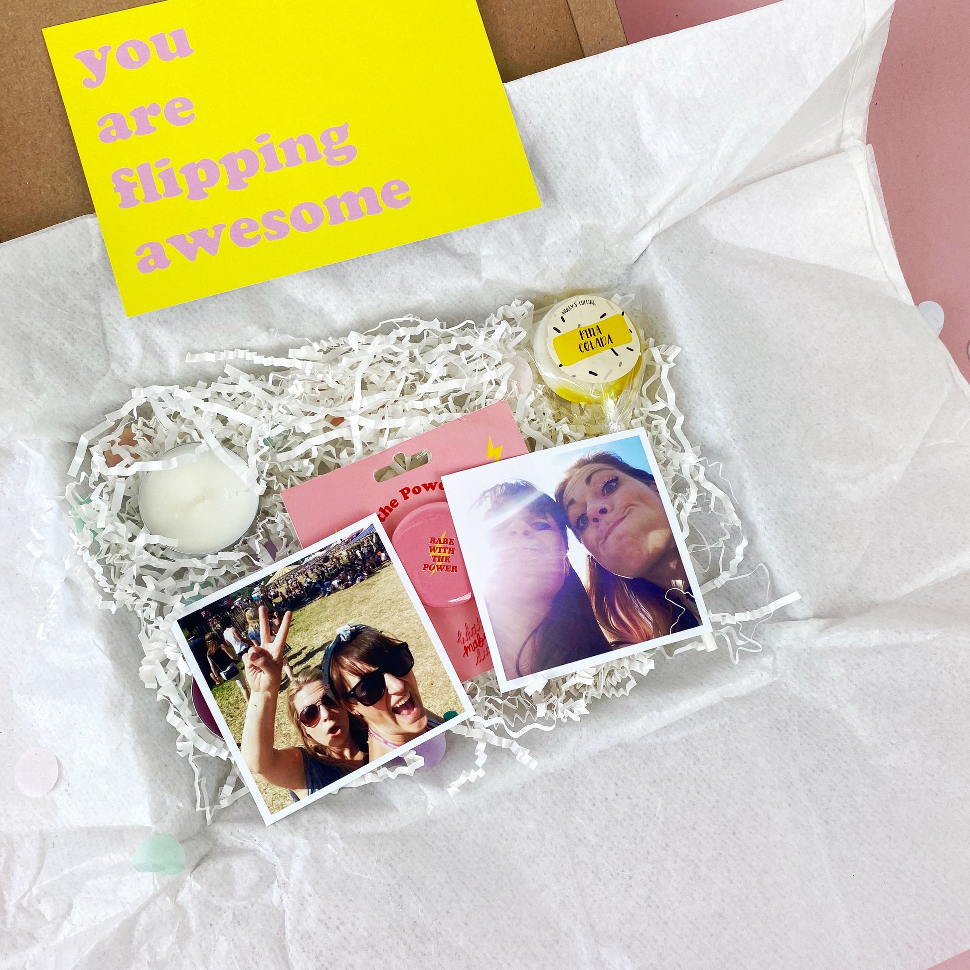 you are awesome gift box