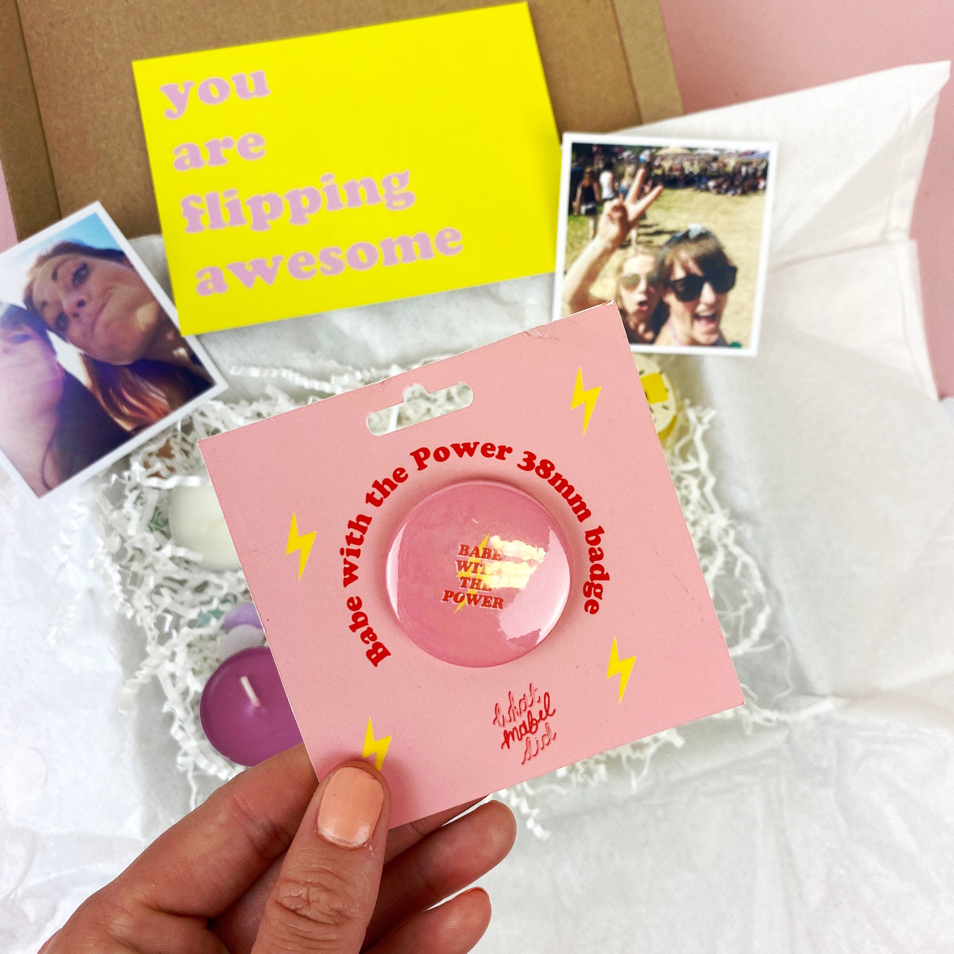 you are awesome gift box