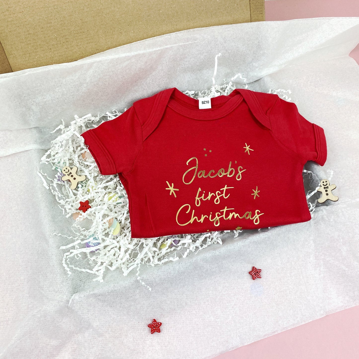 First Christmas Baby Bodysuit