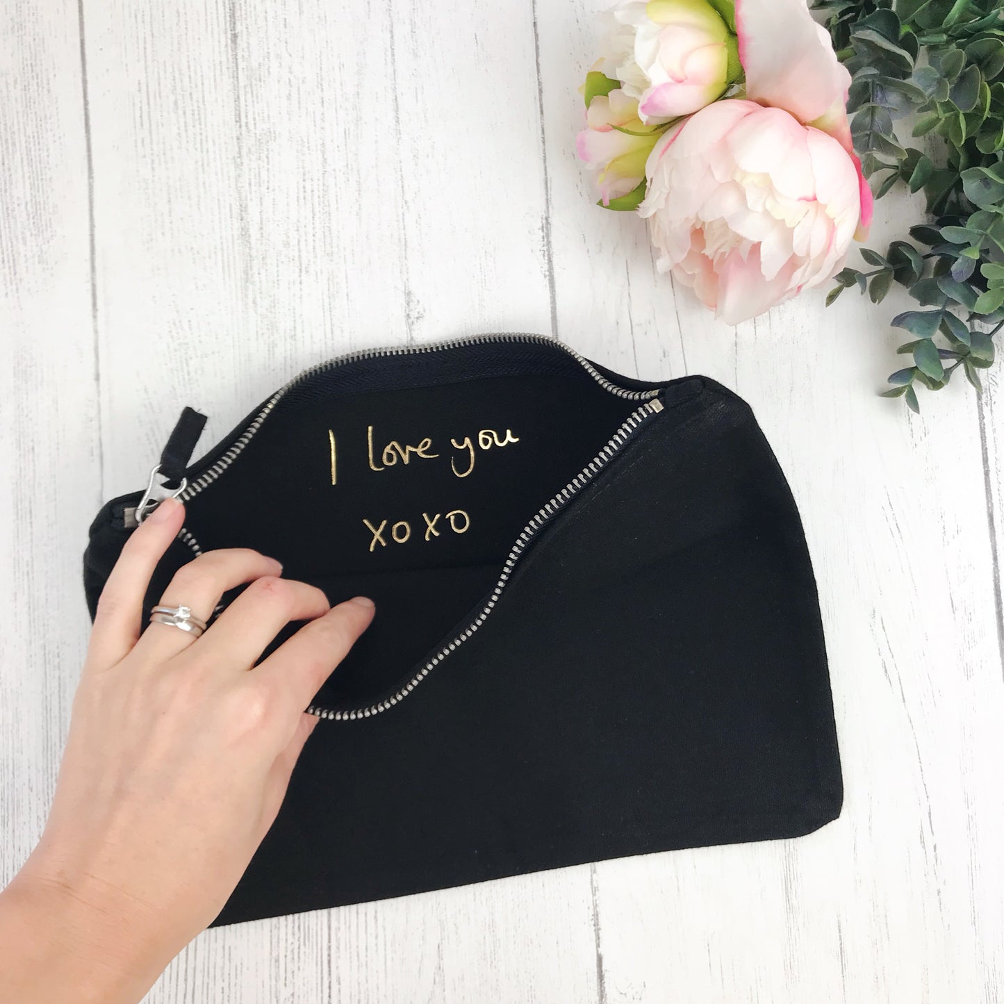 Secret Message Make Up Bag