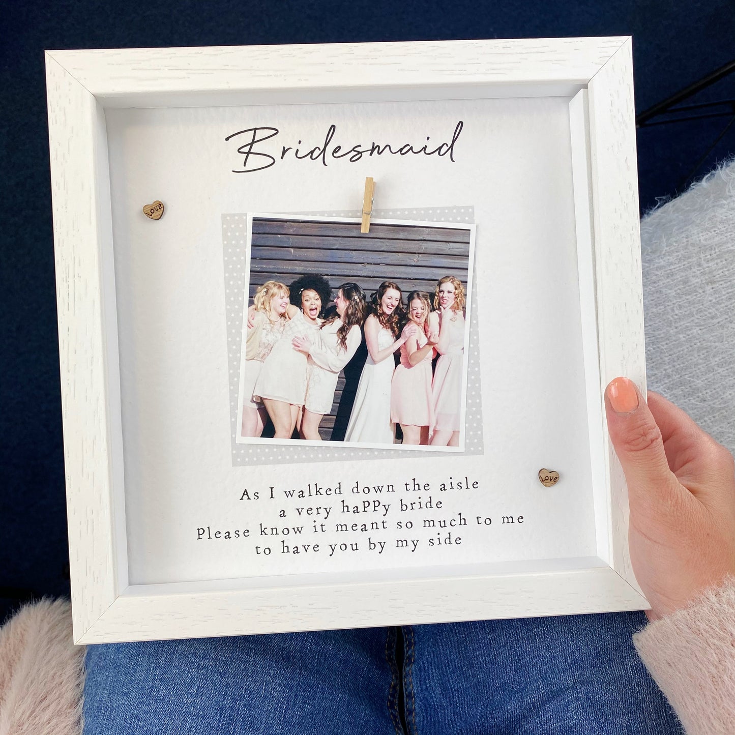 Bridesmaid Gift Photo Frame