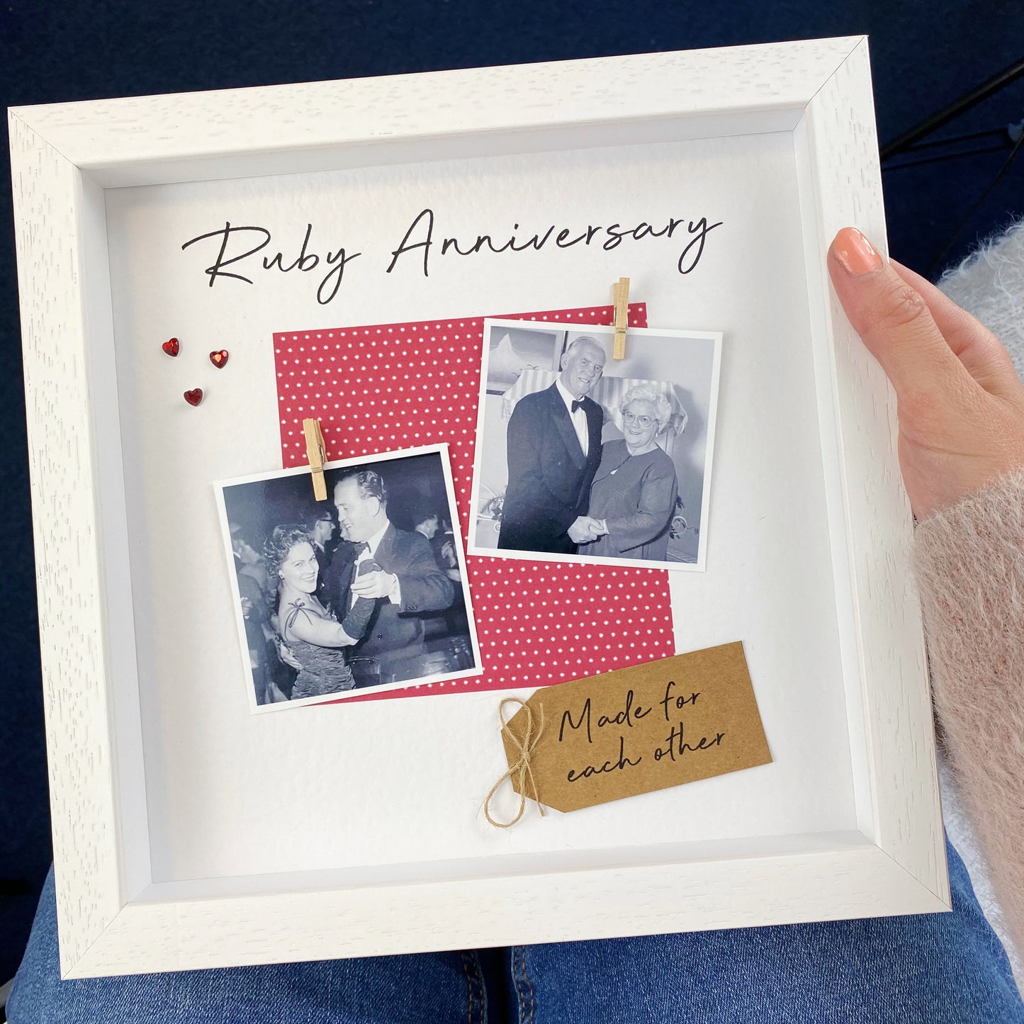 Ruby Anniversary Photo Frame