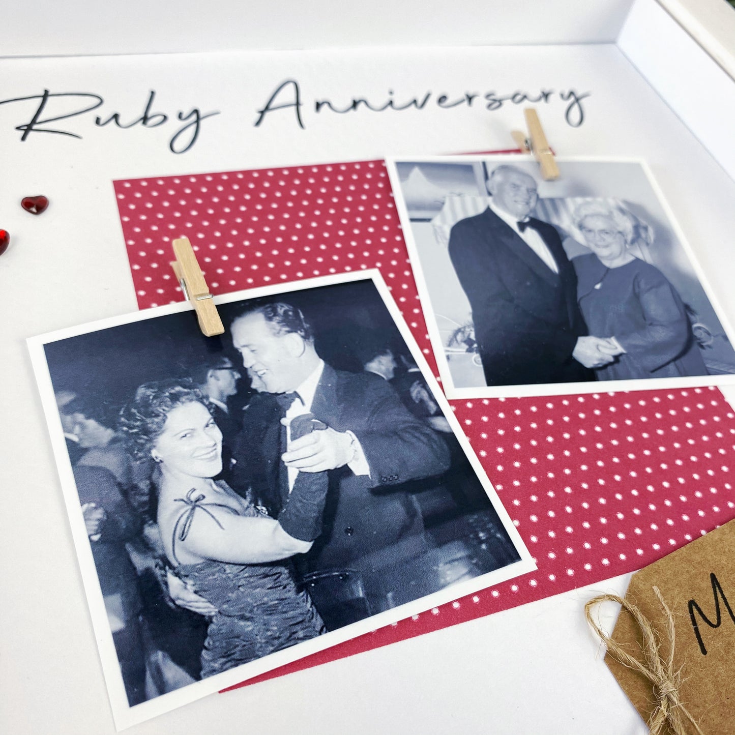 Ruby Anniversary Photo Frame