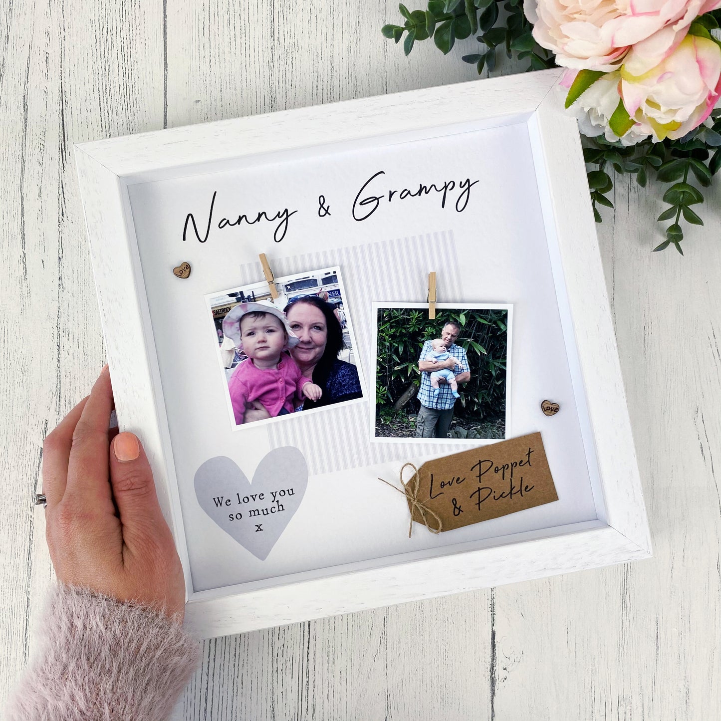 Nana and Grandad Photo Frame