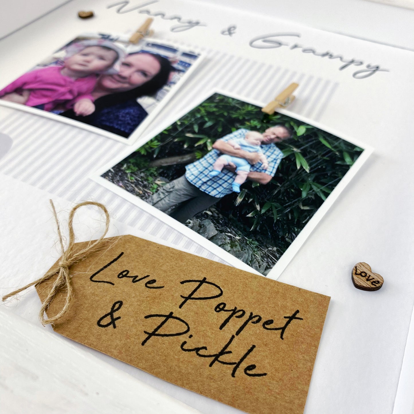 Nana and Grandad Photo Frame