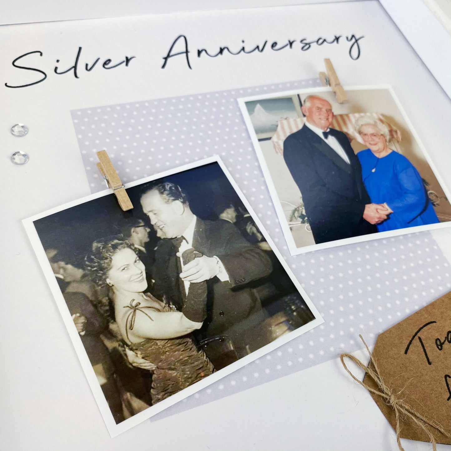 Silver Anniversary Photo Frame