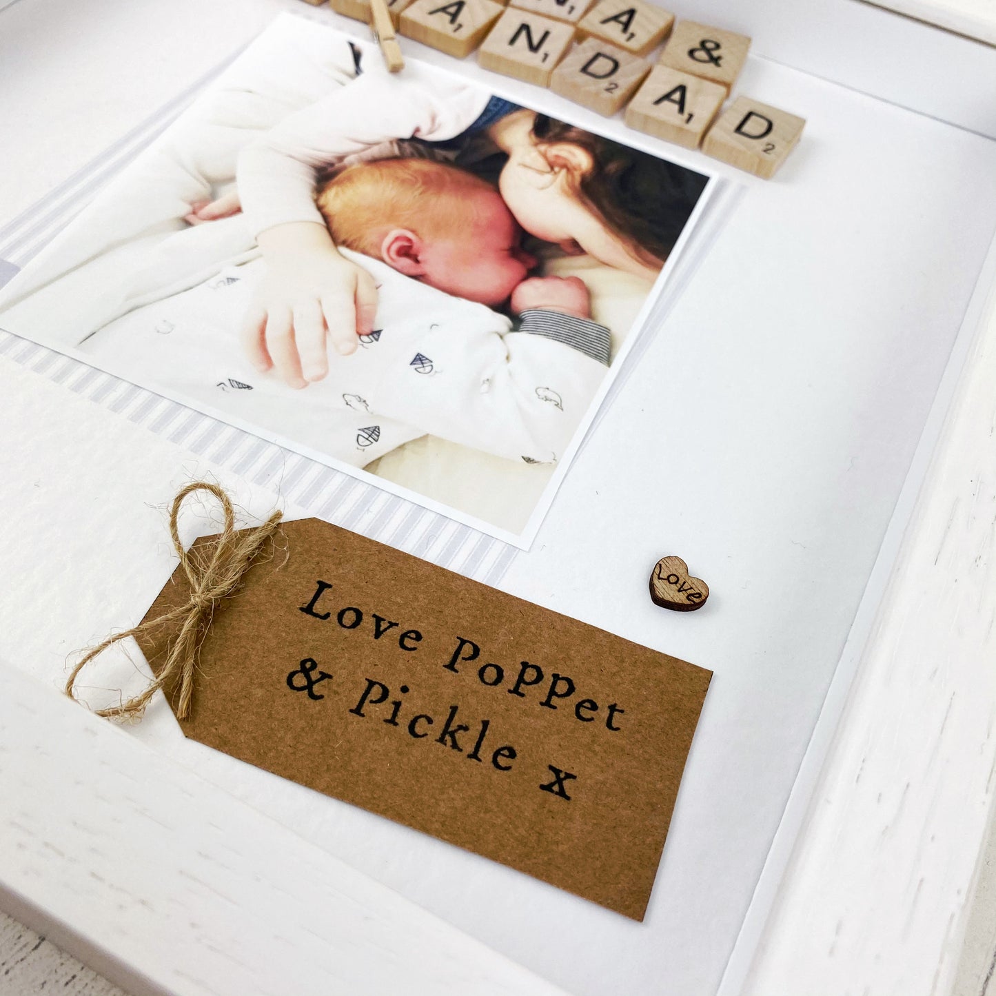 Nana and Grandad Photo Frame