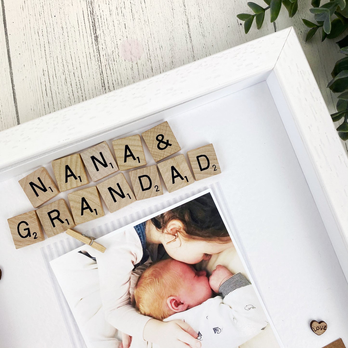 Nana and Grandad Photo Frame